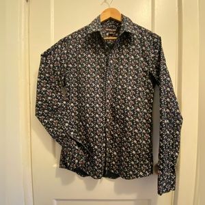 Michael Kors Flower print dress shirt